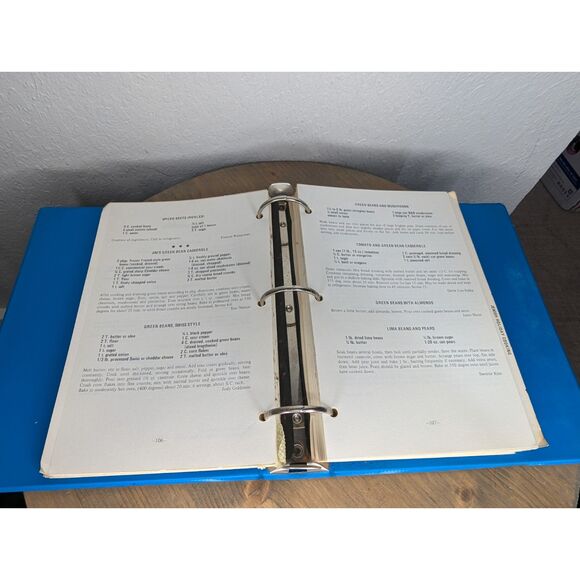 Vintage 1970s Church Cookbook The Legacy of Good Cooking Hard Binder Bound - Picture 5 of 11